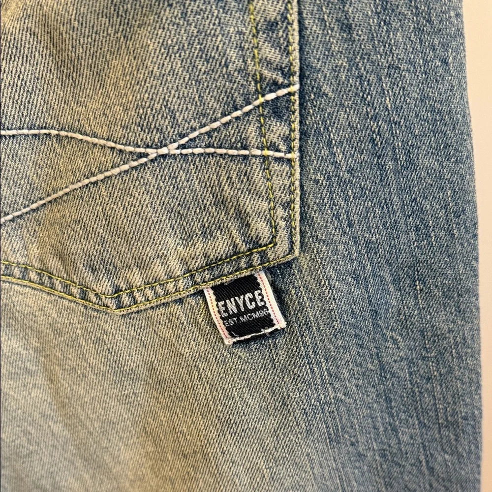 Enyce NWT‎ Blue Denim Baggy Shorts Size 34